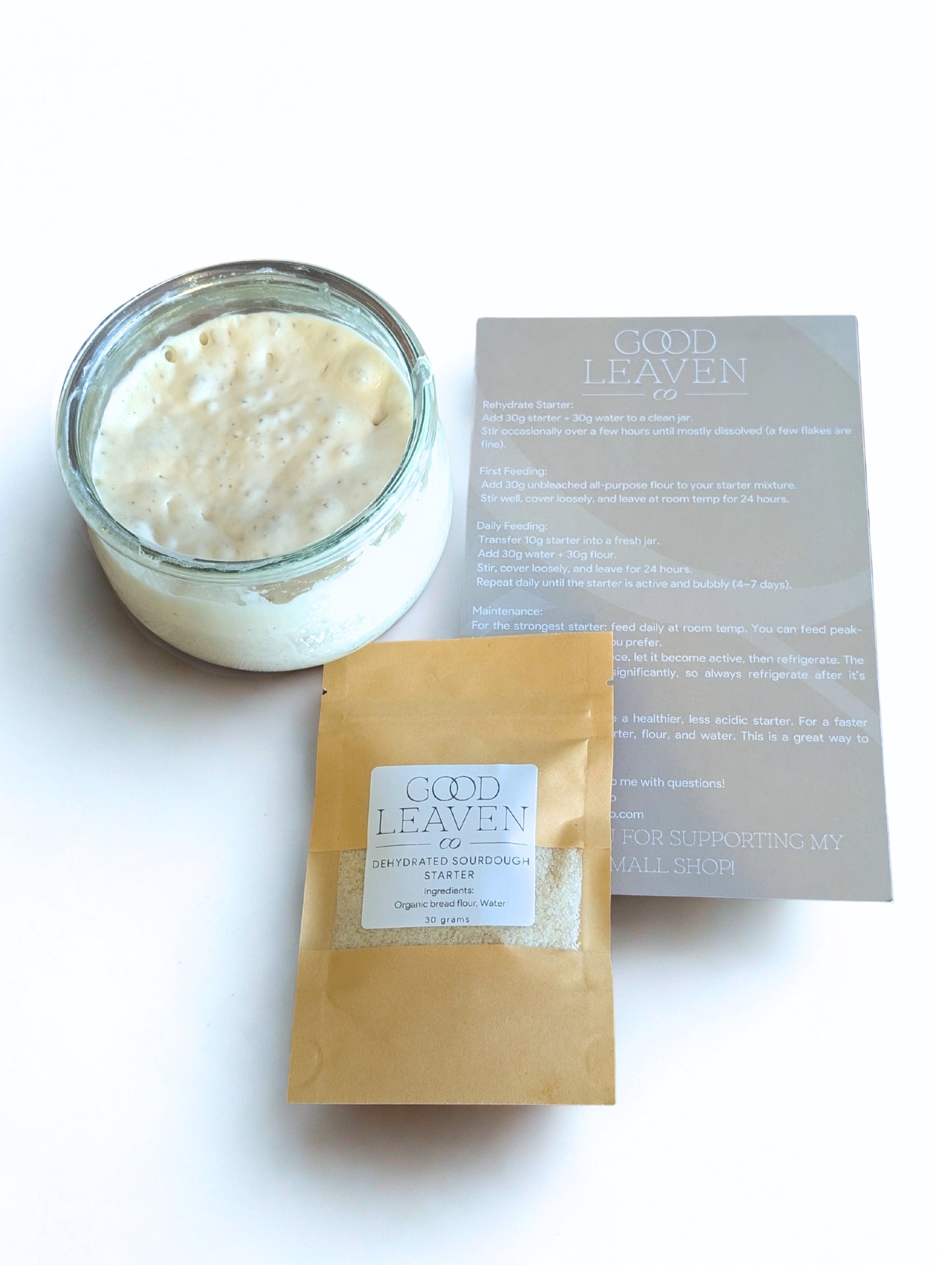 Dehydrated Sourdough Starter